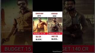 Singham vs Vikram movie Box office collections camparison #singham #vikram #surya #shorts