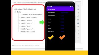 Retrieve Firebase data with timestamp values and from specific sequence number - Android Studio