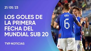 Mundial Sub 20: todos los goles de la primera fecha