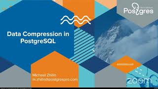 Data Compression in PostgreSQL