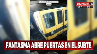 El fantasma del subte aterroriza a los trabajadores