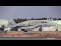 jasdf hyakuri airbase 305sq f 15j eagle landings