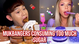 mukbangers consuming too much SUGAR