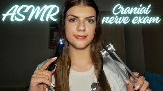 [ASMR po polsku] Świąteczne badanie nerwów czaszkowych| Cranial Nerve Exam Roleplay