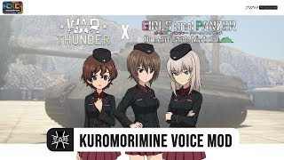 Kuromorimine  Team Complete Pack (Girls Und Panzer) Tank Crew Voice Mod
