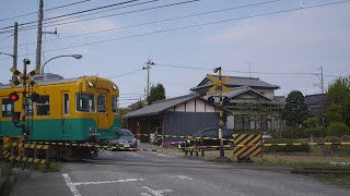 富山地方鉄道不二越上滝線　下布市踏切