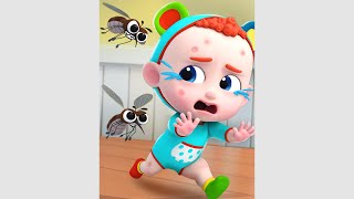 Mosquito, Go Away! | Buzz Buzz Mosquito Song | Pandobi Nursery Rhymes & Kids Songs #shorts