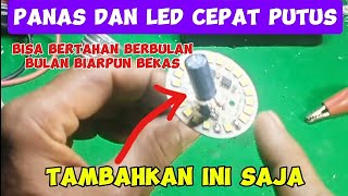 cara terbaru bisa bikin lampu LED tambah awet kembali,buruan di coba#caraservislampu