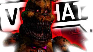 people react to nightmare fredbear with a deep voice