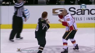 Jarome Iginla vs Cody Eakin Mar 18, 2013