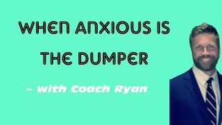 When the anxious partner is the dumper
