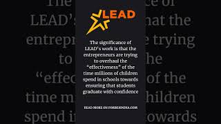 #Shorts Inside LEAD School's strategy for quality education in small-town India