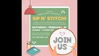 Sip N' Stitch - February 2025