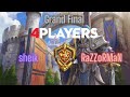 WC3 - 4Players Cup Gold #36 Grand Final - RaZZoRMaN vs. Sheik