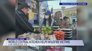 World Central Kitchen helping people impacted by California wildfires