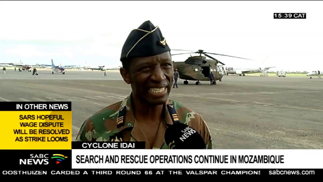 SANDF Rescues Over 500 People Affected By Cyclone In Mozambique - YouTube