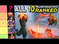 All Black Myth Wukong TRANSFORMATIONS Tier List | Ranking EVERY Single Transformation! | @syrobe