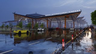 IMPHAL INTERNATIONAL AIRPORT CONCEPT 3D ANIMATION WALKTHROUGH VIDEO