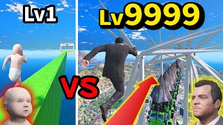 【GTA5】チートで最高難易度の鬼畜アスレチックLV9999をクリアできるか？チートアスレチックチャレンジ【GTA5】【GTA5】