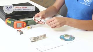 EXTECH 42570 - Infrared thermometer - UNBOXING