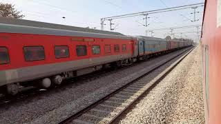 12414 Jammu Tawi - Ajmer Junction Pooja SF Express near Jaipur # Indian Railway Fan #