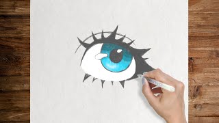 How to draw Anime Eye