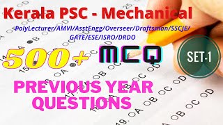 #Kerala #PSC- #Mechanical #Previous #year #question| Poly.Lecturer/AsstEngg.