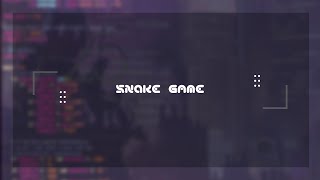 ASMR Programming - Coding a Snake Game with Python- No Talking