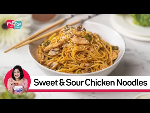 Sweet and Sour Chicken Noodles Recipe by Tasty