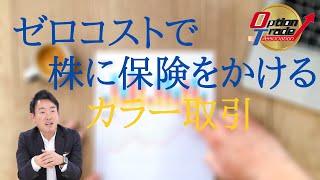 ゼロコストで株に保険をかけるカラー取引