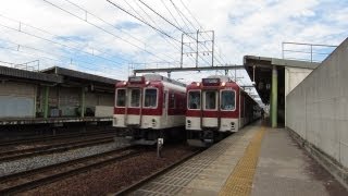 6020系+6620系併結7両編成準急橿原神宮前行き通過@今川駅