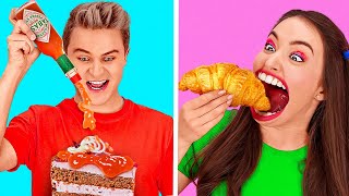 TYPES OF EATERS || Funny Situations and Relatable Moments by 123 GO! FOOD