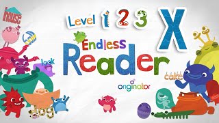 Endless Reader Letter X - Sight Words: X, X-RAY, XYLOPHONE | Originator Games