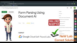 Form Parsing Using Document AI | GSP827 | Solution | Form Parsing Using Document AI