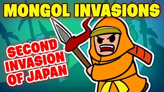The SECOND Mongol Invasion of Japan | History of Japan 76