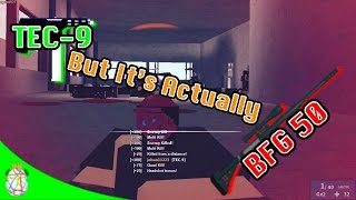 Roblox Phantom Forces Railgun Fun With Zach Daikhlo - tec 9 but it s actually the bfg 50