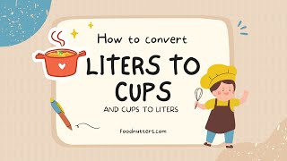 Cups in a liter