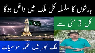 Dr Hanif Weather New Rainy Spell Expected In Pakistan From Tomoorw 3rd May 2024