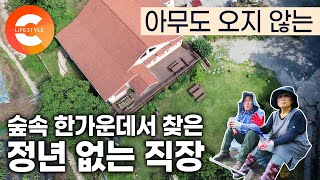 아무도 찾아오지 않는 숲속 땅을 우리는 이렇게 쓰기로 했어요🌳 I 남편은 집 짓고 농사 짓고 아내는 산골 식당 차리기 I #한국기행