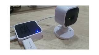 Blink Mini – Compact indoor plug-in smart security camera, 1080p HD video.