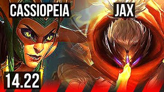 CASSIOPEIA vs JAX (TOP) | KR Master | 14.22