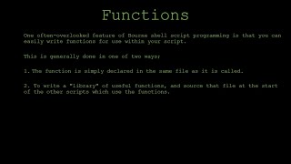 The Shell Scripting Tutorial Part-6