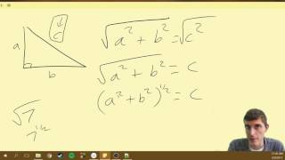 Learning Python Level 1.4: Pythagorean Theorem