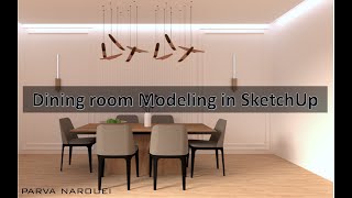 SketchUp & V-Ray Masterclass: Design & Render a Stunning Dining Room