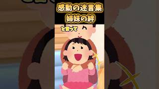 感動の迷言集〜姉妹の絆〜 【2ch感動スレ】 #shorts