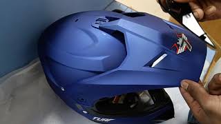 How to change visor of Steelbird SBH-13 TURF Helmet || Replace visor of Steelbird Helmet