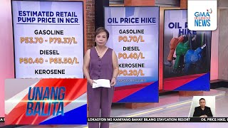 Oil price hike (effective February 25, 2025) | Unang Balita