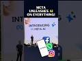 Meta Unleashes AI on WhatsApp, Instagram, and Facebook!