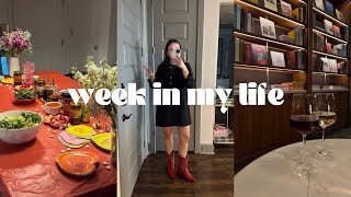 week in my life | valentines day, atlanta restaurants, vlog camera unboxing