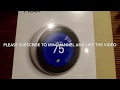 Installing and removing Nest Thermostat with C wire